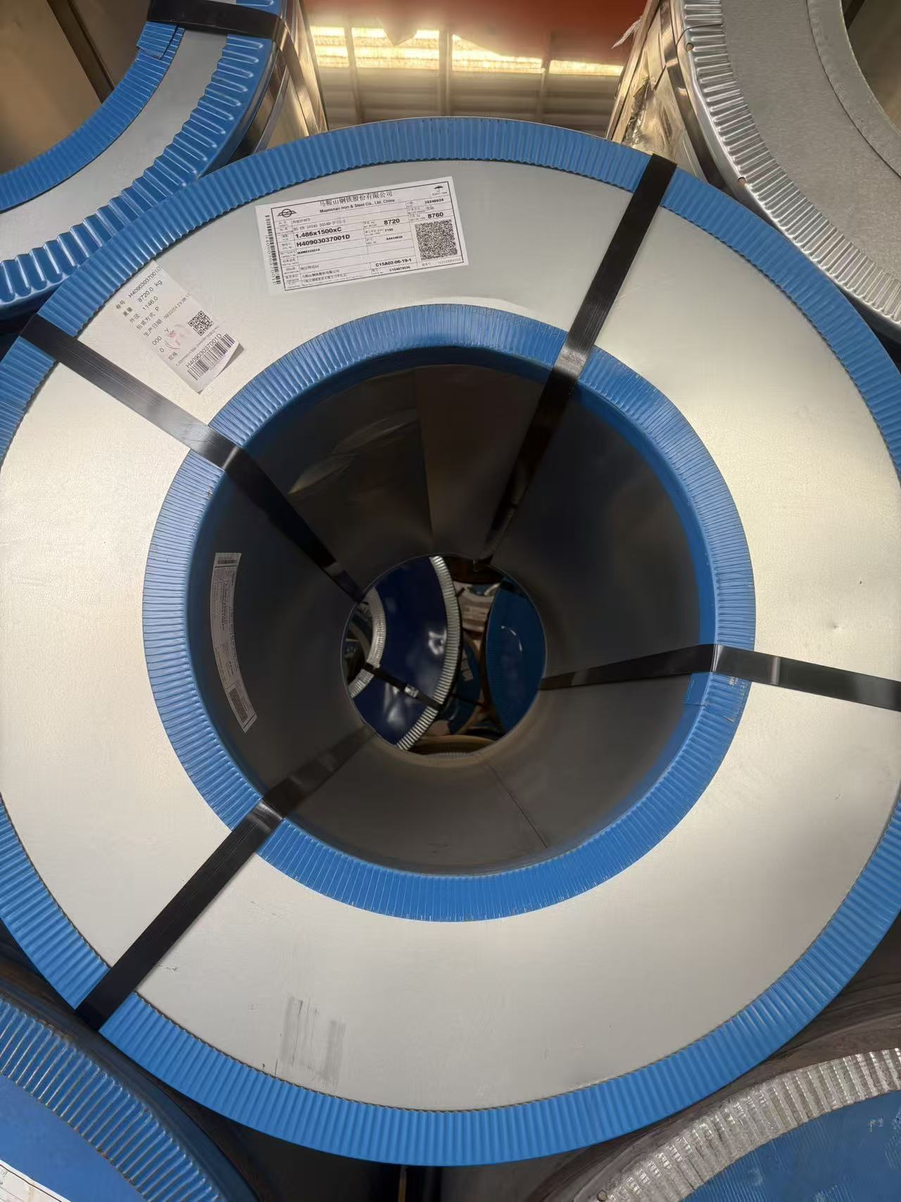 馬鋼無(wú)取向電工鋼卷